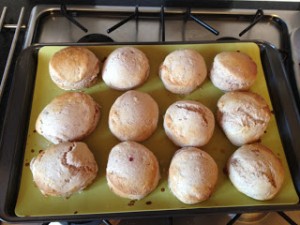 Strawberry and Yoghurt Scones