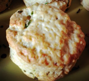 Cheddar and Chive Scones