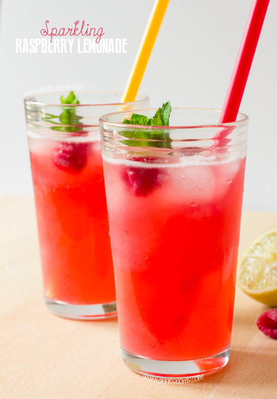 Sparkling Raspberry Lemonade