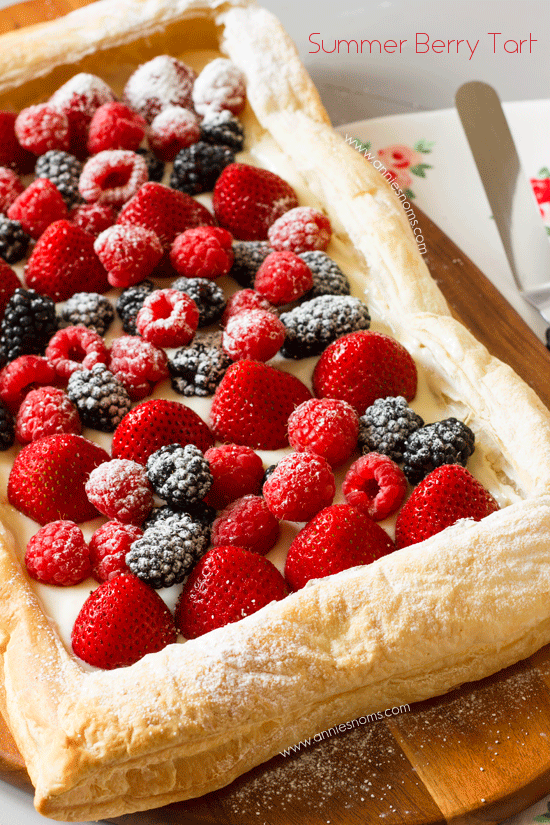 Summer Berry Tart | Annie's Noms