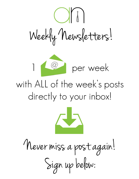 Weekly Newsletters | Annie's Noms