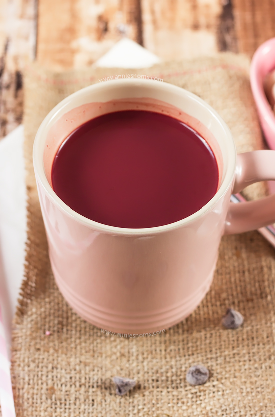 Pink Velvet Hot Cocoa