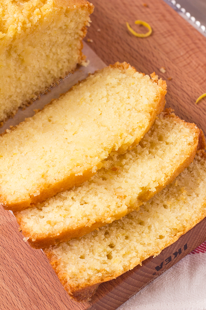 Classic Lemon Drizzle Cake - Annie's Noms