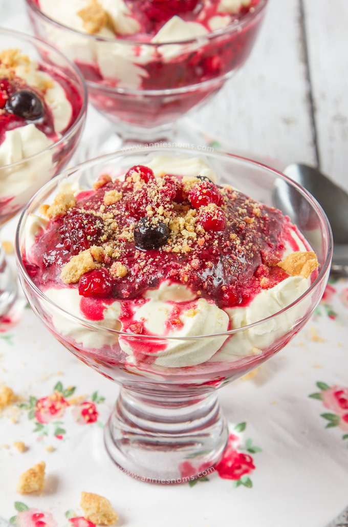 Summer Fruit Fool in Jars