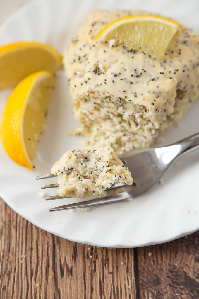 These light, flaky and citrus filled Lemon Poppy Seed scones are a cinch to make and are the perfect breakfast for a dull January morning!