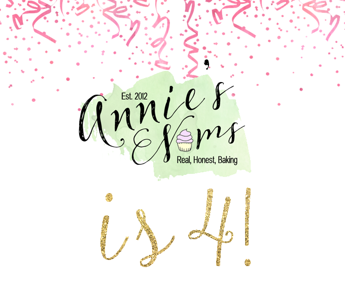 Celebrating Annie's Noms 4th birthday with a giveaway of my favourite cupcake making tools!