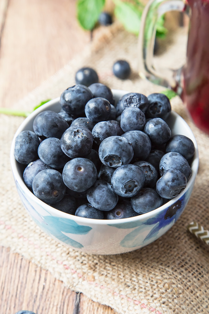 This light and refreshing Blueberry Lemonade is totally homemade, yet incredibly easy to make. Perfect to make ahead and chill, you will love this sweet beverage!