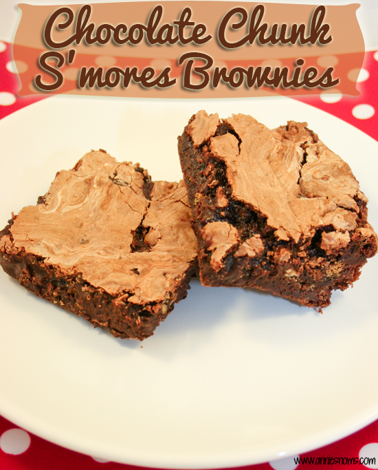 Chocolate Chunk S'mores Brownies