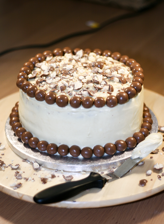 Chocolate Malt Cake