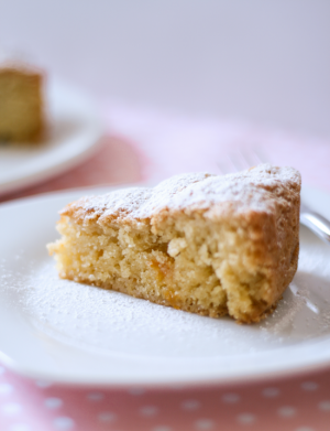 Simple Peach Cake