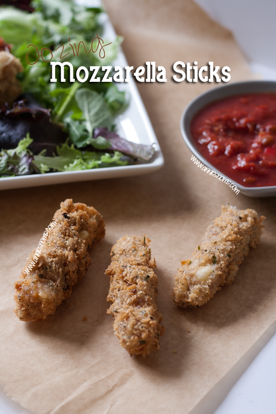 Oozing Mozzarella Sticks