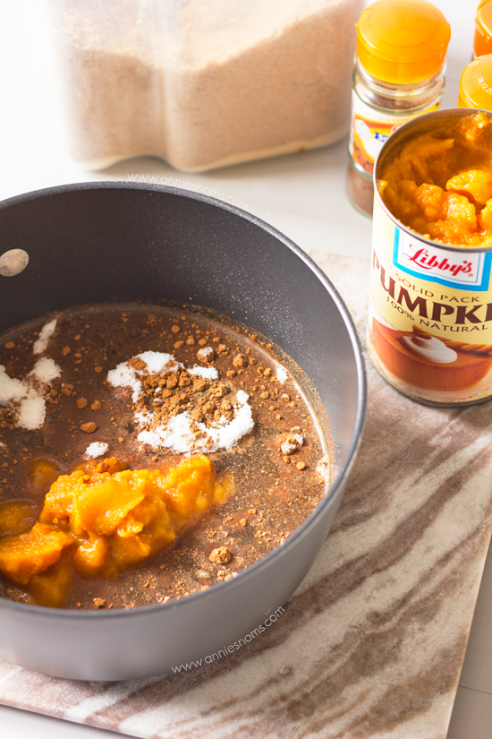 Pumpkin Coffee Syrup | Annie's Noms - This lightened up homemade pumpkin coffee syrup is so simple to make, yet packs a real flavour punch. It's the perfect syrup to make your very own pumpkin spice lattes at home!