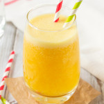 This Orange, Mango and Pineapple Juice is super quick to make in your juicer and packs a flavour punch. It's also jam packed with Vitamin C - the perfect healthy juice to help you ward of Winter colds!