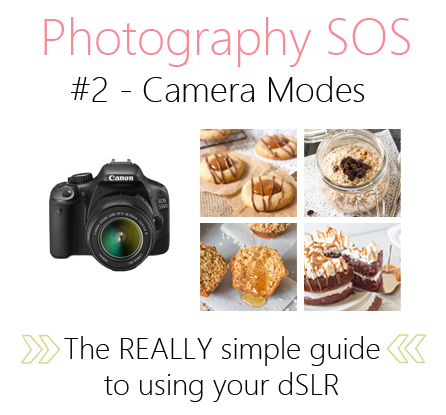 Photography SOS - Camera Modes | Annie's Noms