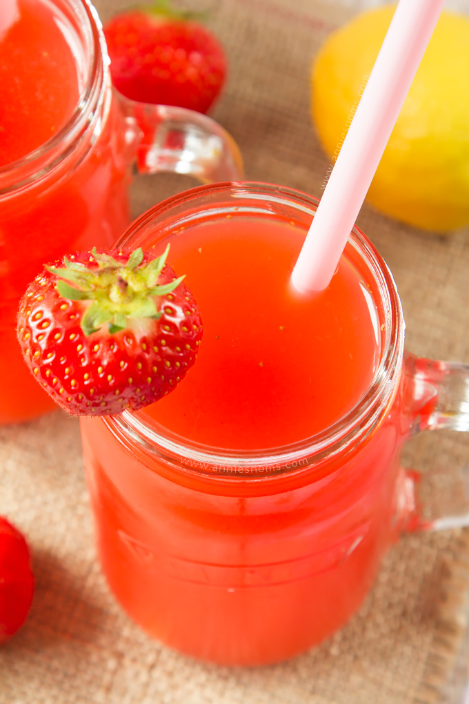 Strawberry Lemonade | Annie's Noms