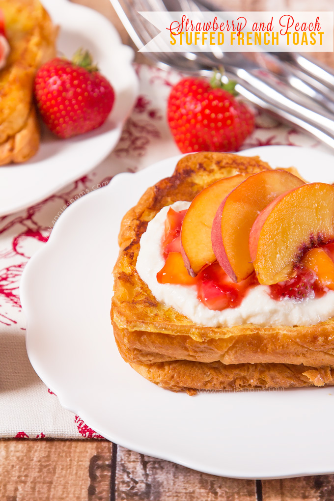 Love decadent brunches on the weekend? Then make my Strawberry Peach Stuffed French Toast with Honeyed Ricotta! It might sound complex, but nothing could be further from the truth. Crispy, sweet and filled with flavour, this will become your new favourite French Toast recipe! 