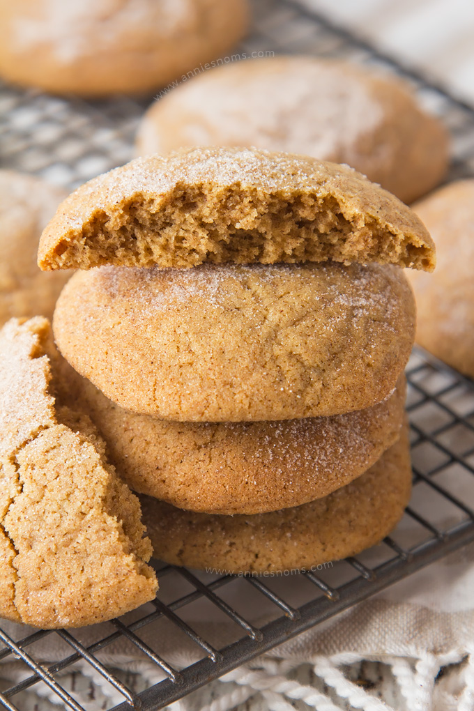 A sweet, spicy cookie, rolled in cinnamon sugar before being baked into perfectly puffy rounds. These Snickerdoodles are so moreish, you just won't be able to resist them!
