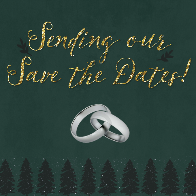 Sending out our Save the Dates! | Annie's Noms