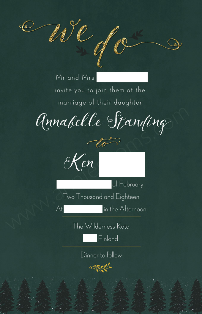 Wedding Update and Invite Reveal | Annie's Noms