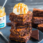 What could make rich and fudgy brownies better? A layer of salted caramel of course! These Salted Caramel Brownies are the stuff of dreams and will disappear in minutes!