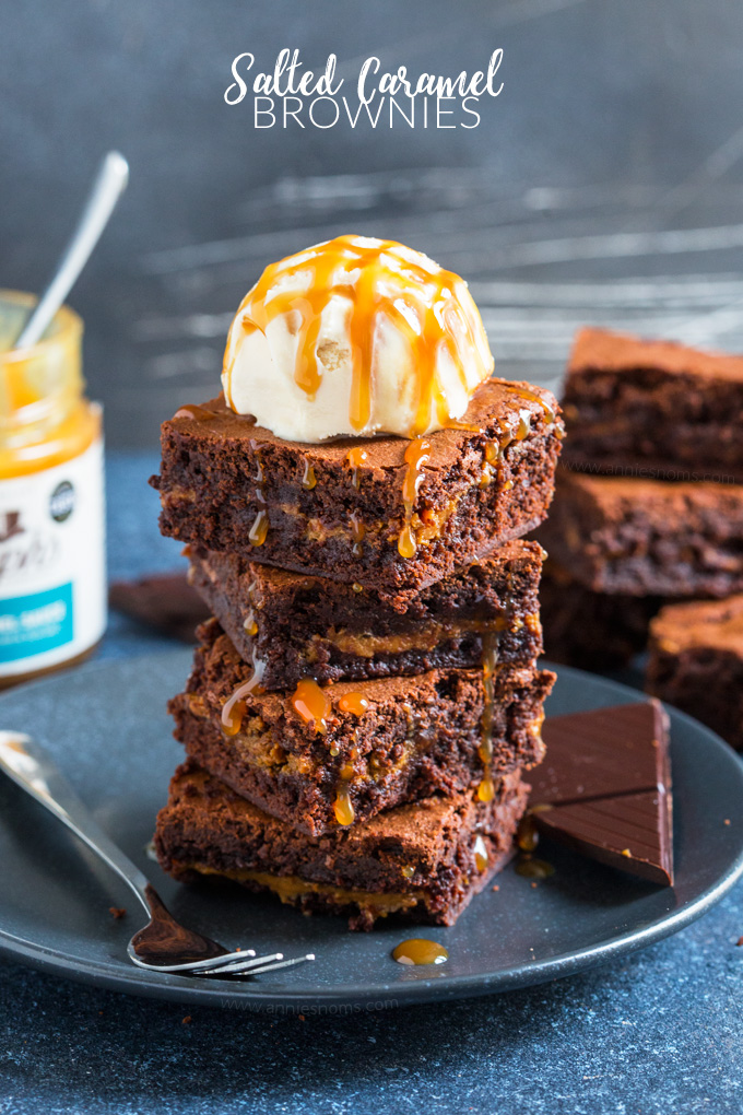 What could make rich and fudgy brownies better? A layer of salted caramel of course! These Salted Caramel Brownies are the stuff of dreams and will disappear in minutes!