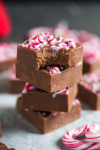 Candy Cane Fudge - Annie's Noms