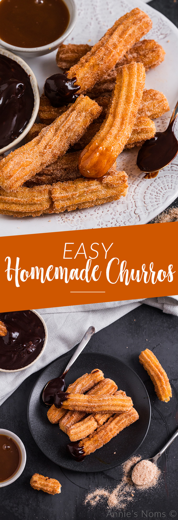 Easy Homemade Churros - Annie's Noms