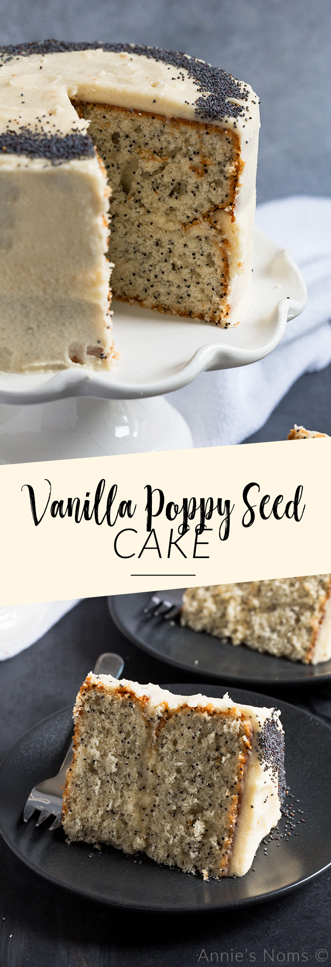 Vanilla Poppy Seed Cake Annie's Noms