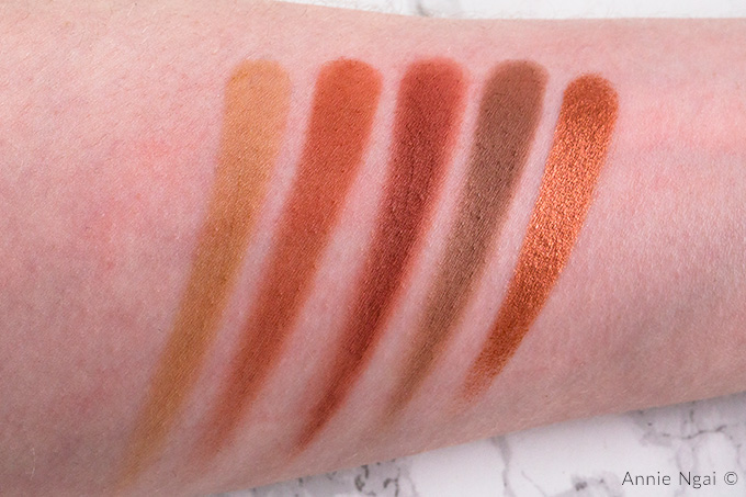 Revolution Pro Eyeshadow Refill Pack Swatches | Annie's Noms