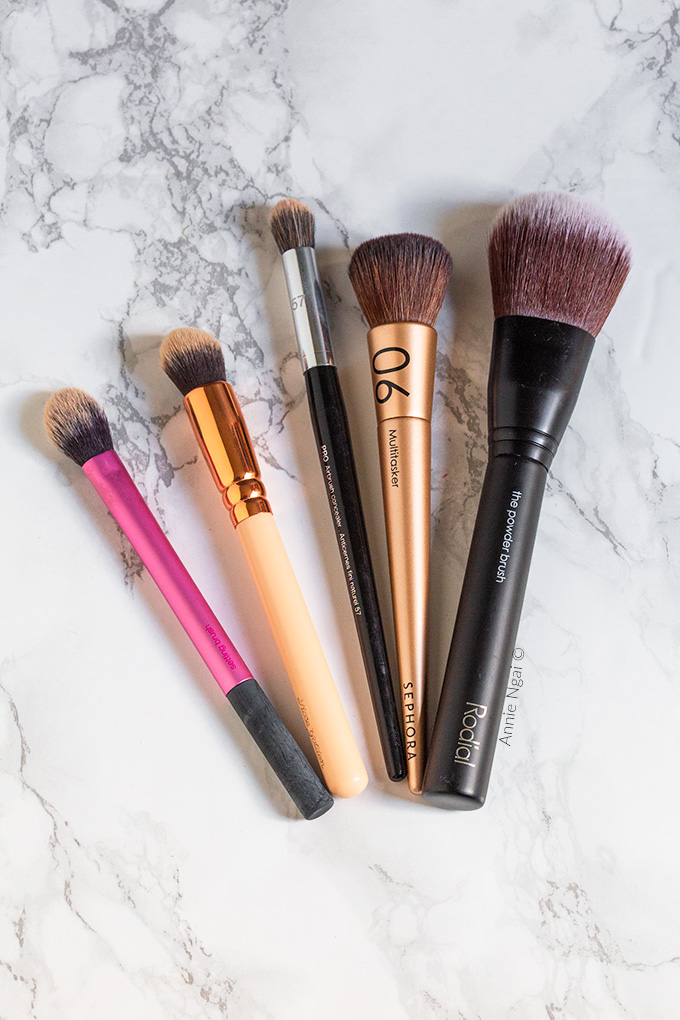 My Holy Grail Makeup Brushes | Annie's Noms