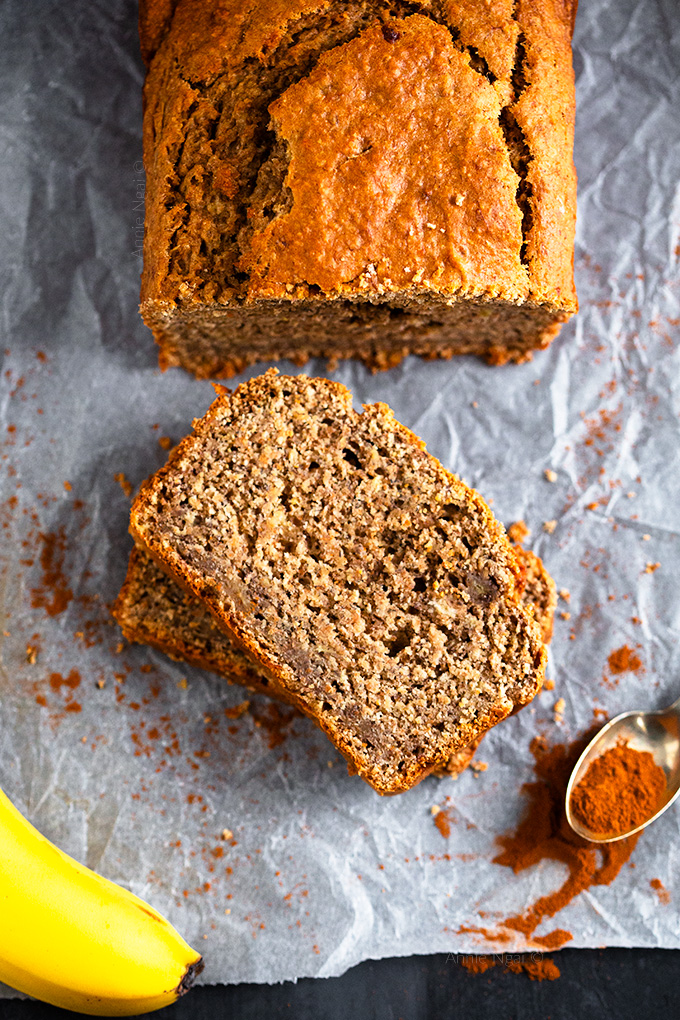 This Healthier Banana Bread is a guilt free way to use up those ripe bananas! Easy to make and just as tasty as the normal version, this will become a new favourite!