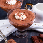 These Easy Milk Chocolate Mousses require only a few ingredients and are ready in a few minutes. Silky smooth and rich, these are the perfect way to indulge!