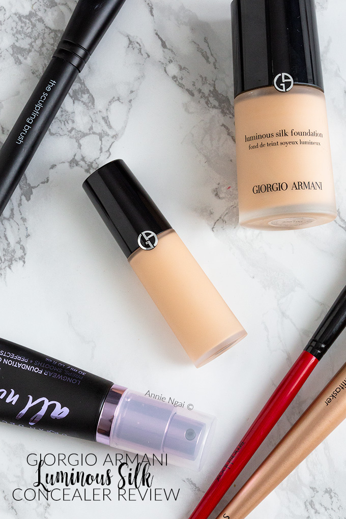 Giorgio Armani Luminous Silk Concealer Review - Annie's Noms