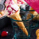 This no churn Raspberry Pavlova Ice Cream is so simple to make, yet utterly divine. Creamy, fruit filled and sprinkled with meringue pieces, it's the perfect Summer treat!