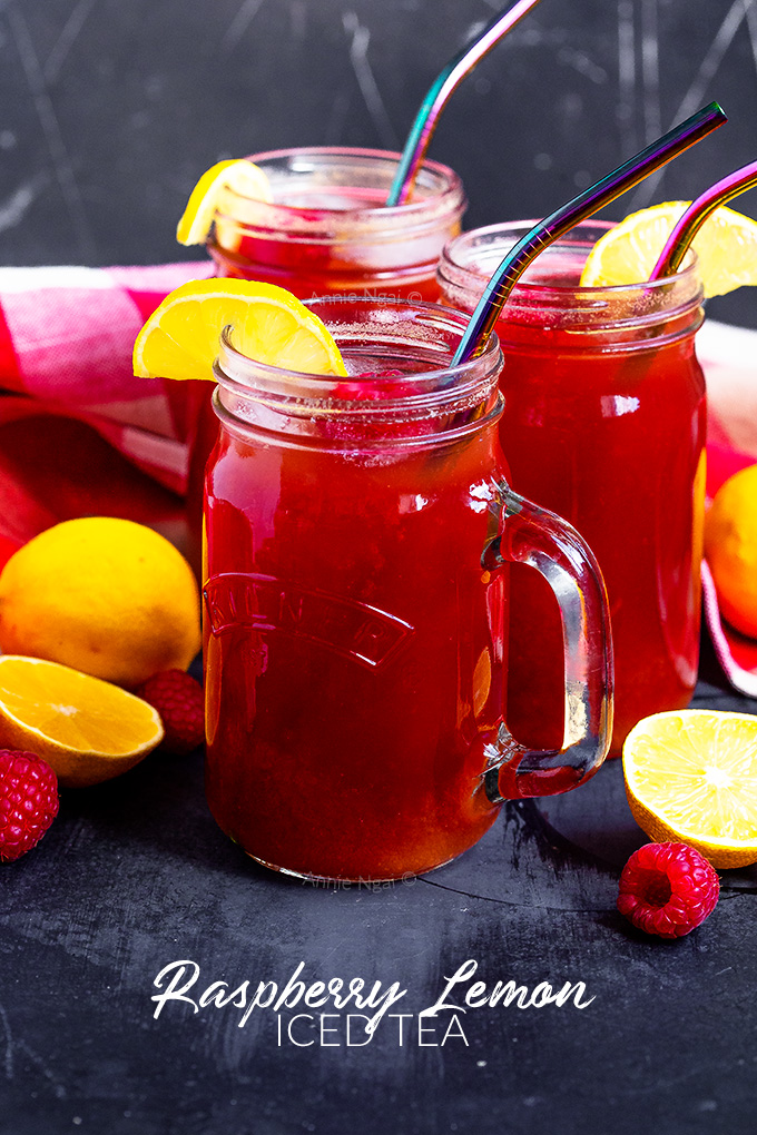 This refreshing Raspberry Lemon Iced Tea is so easy to make and tastes delicious. Homemade Lemon Iced Tea is already amazing, add in raspberries and you've got a dreamy combination! 