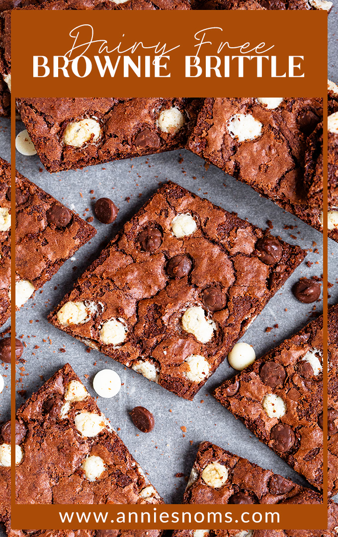 Brownie Brittle {Dairy Free} Annie's Noms