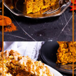 This hearty Pumpkin Maple Coffee Cake is the perfect Autumnal accompaniment to your afternoon coffee! Full of flavour and topped with a crunchy oat mixture, it's so moreish you won't want to share!